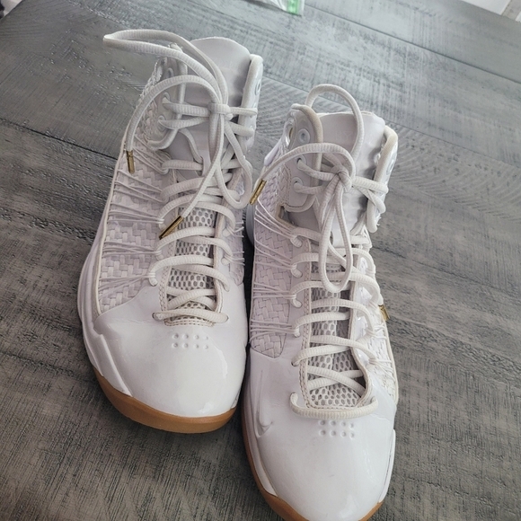 NIKE HYPERDUNK LUX 2016 Size 8 White - Picture 2 of 9